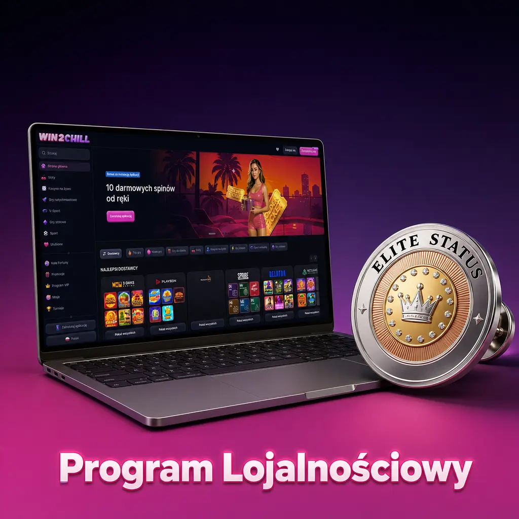 Program lojalnościowy Win2Chill – poziomy od Brązowego do Diamentowego z nagrodami i cashback